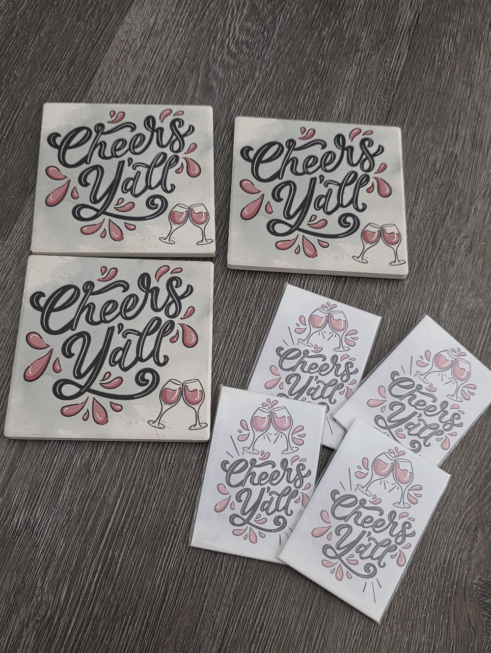 Cheers Y'all Coasters and Magnets - Simply Southern